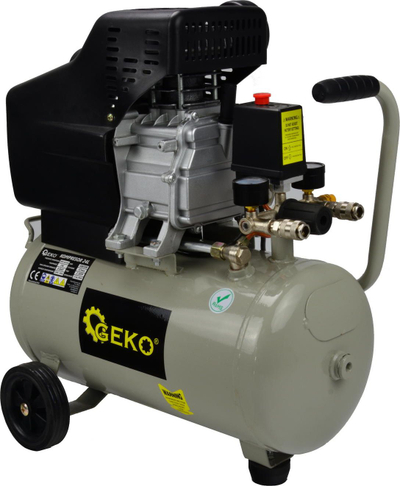 Компресор со масло GEKO, 50L, 8 bar, сина боја