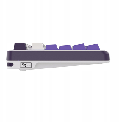 Бежична тастатура Royal Kludge RK S98, механичка 75%, RGB, бело виолетова