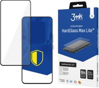 Xham mbrojtës 3MK HardGlass Max Lite për Apple iPhone 17 Pro, 1 copë, kornizë e zezë