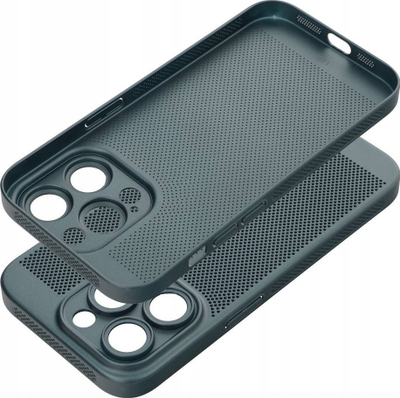 Kapak telefoni Breezy Back Case për Samsung Galaxy A14 4G/5G, plastik, me vrima, jeshil