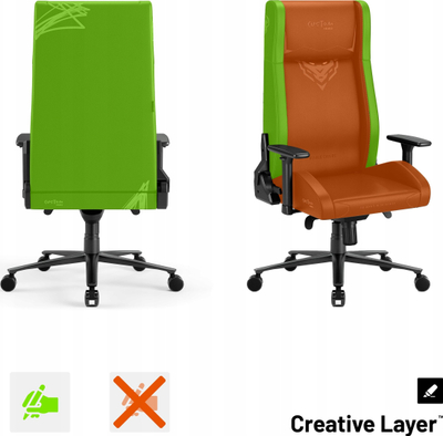Маркер пенкала со креда Diablo X-Custom Chair, 8 бои, заоблени врвови, разновидни бои