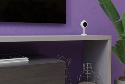 Kamera e mençur Tesla Smart Camera Mini Pro, WiFi, baby monitor, e bardhë