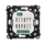 Termostat digjital Simon DETD1A.01/43, muror, 230V, argjendt mat metalik
