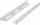 Udhëzues montimi për kabinet rack 19" Lanberg, rrëshqitës 650-1090mm, gri