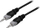 Kabllo audio 3.5mm stereo, mashkull-mashkull, 3m, e zezë