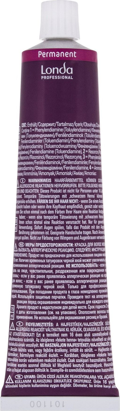 Bojë flokësh Londa Professional Extra Rich Cream 0/33, 60ml, nuancë portokalli