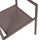 Kolltuk alumini profesionale, back ratan, 55,5×58,5×83 cm (HM5893.03)