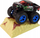 Makinë lodër Leantoys Suspension Car, Monster Truck, me rampë, shumëngjyrëshe