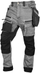 Pantallona pune DENIM, përforcime Cordura, xhepa holster të shkëputshëm, gri, XL