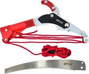 Sekator kopshti AWTools AW63050, teh PTFE, sharrë 350mm, i kuq