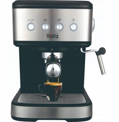 Makina për espresso Rosberg Premium RP51171F, 1.2L, 20 Bar, e zezë inoks