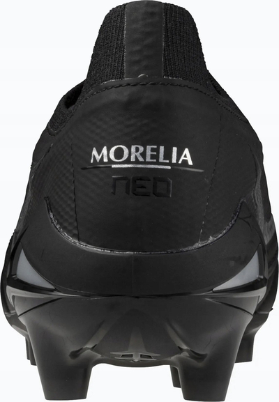 Këpucë futbolli Mizuno Morelia Neo IV Beta Elite FG M, lëkurë, për bar natyral, të zeza