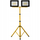 Reflektor LED me stativ, 2x100W, 2x7200 lm, dritë e bardhë e ftohtë