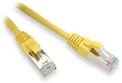 Kabllo rrjeti Lynx Cs LYNX Patch Cable, FTP Cat5e, 7m, i verdhë