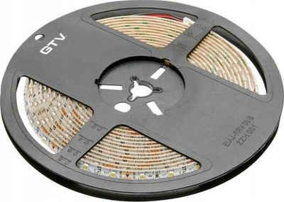 Shirit LED GTV Strip Flash 2835, 5m, 600 LED 60W, dritë e bardhë neutrale
