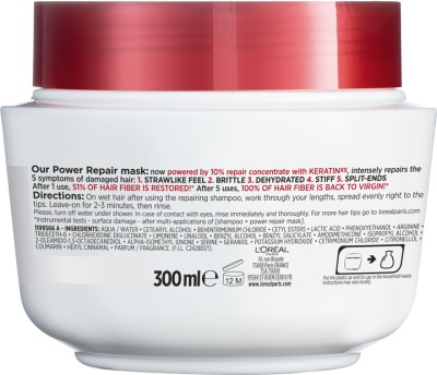 Maskë për flokë L’Oreal Elseve Total Repair 5, 300 ml