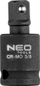 Set nyjesh universale goditëse Neo, 3 copë, 1/4", 3/8", 1/2"