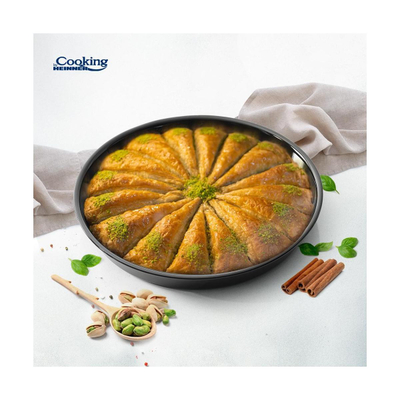 Tepsi pjekjeje HEINNER Enamelled Roasting Pan, 32x4cm, çelik i emaluar, blu e errët