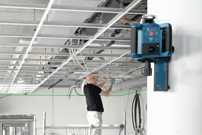 Laser rrotullues Bosch GRL 300 HVG Professional, 300 m, vetënivelues, jeshil