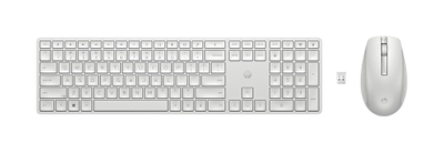 Set tastierë dhe maus HP 650 Wireless, e bardhë