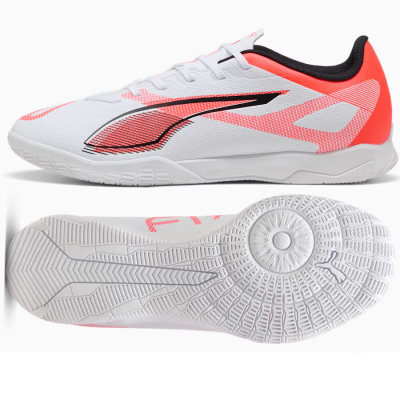 Детски футсал патики Puma Ultra Play Jr IT 108327-01, гумен ѓон без траги, синтетички