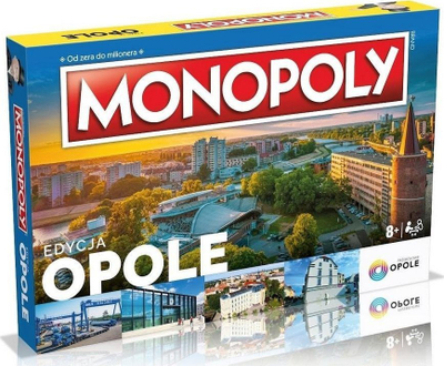 Lojë tavoline Monopoly Opole, edicion i veçantë, për mosha 8+
