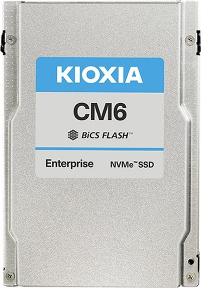 SSD Kioxia CM6-V, 800GB, NVMe PCIe 4.0 U.2, argjendtë