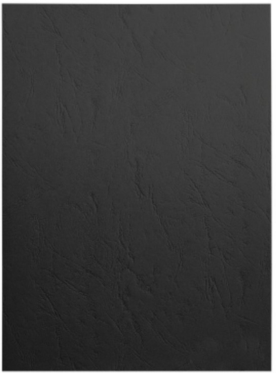 Kopertina lidhëse Delta A4, karton 250g/m², set 100 copë, e zezë