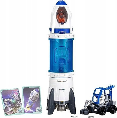 Lodër raketë Silverlit Astropod Deluxe, STEM ndërtuese, me avull, drita e tinguj, shumëngjyrëshe