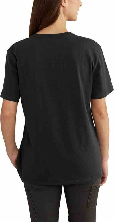 Женска блуза Carhartt WK87 Workwear Pocket, XSmall, црна