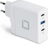Karikues GaN DICOTA D31983, 2x USB C PD, USB A Quick Charge, i bardhë