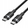 Kabllo Vention USB 2.0 Type C në Type C, 3A, 1m, i zi