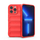 Mbulesë telefoni Hurtel Magic Shield Case për iPhone 13 Pro, TPU e butë, mbron fort, e kuqe