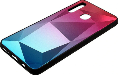 Mbulesë telefoni Mocco Stone Ombre për iPhone 11 Pro, silikon, gradient rozë-blu