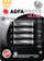 Bateri alkaline Agfa Ultra AAA R03, 4 copë