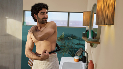 Trimmer trupi Philips Bodygroom Series 5000 BG5480/15, për mjekër dhe flokë, i papërshkueshëm nga uji, i zi