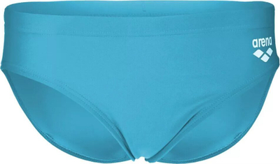 Rroba banje për djem Arena Dynamo Junior Brief, 10-11 vjeç, rezistente ndaj klorit, turquoise me të bardhë