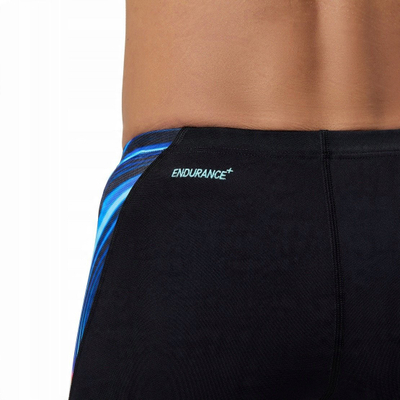 Rroba banje për burra Speedo Club Training V Cut Jammer, Endurance+, blu e kuqe