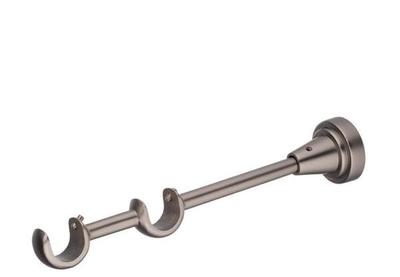 Mbajtëse karnise Domoletti D19 M, dyshe, krom
