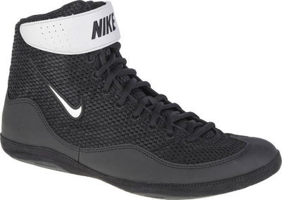 Këpucë mundjeje Nike Inflict 3, rrjetë që merr frymë, shollë gome, të zeza