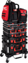 Karrocë transporti Milwaukee Packout, 610x480 mm, 113 kg, e zezë