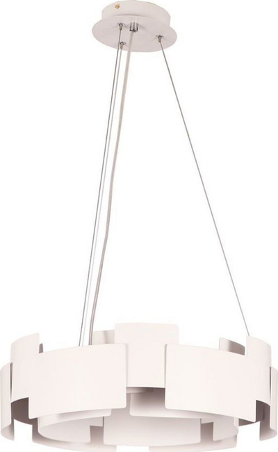 Llampë varëse MiLAGRO TORINO White, LED 24W, 3000K, e bardhë