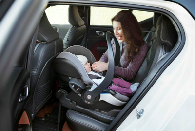 Ulëse për veturë për foshnje BeSafe iZi Go Modular X2 i-Size, 40-75 cm, Black Cab, e zezë