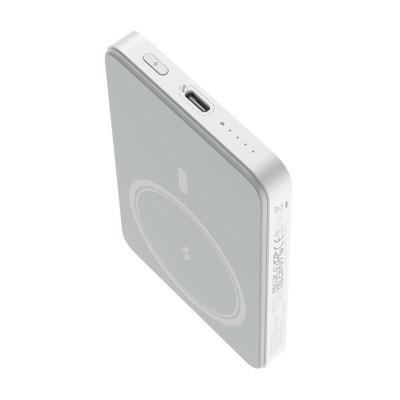 Powerbank Romoss WSC05, 5000mAh, wireless, i bardhë