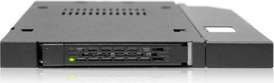 Kornizë montuese Icy Box ToughArmor MB411SPO-B, për disk 2.5", për hapësirë Slim 5.25", metalike