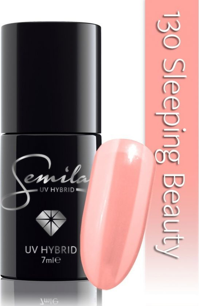 Llak gjeli Semilac 130 Sleeping Beauty, 7ml, ngjyrë piershi neon