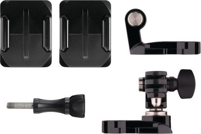 Mbajtëse për helmetë GoPro Front and Side, montim përpara dhe anash, e zezë