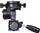Kokë tripod Sirui FD-01 Four Way Head, video, 3/8", e zezë
