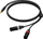 Kabllo audio PROCAB PRA712, jack 3.5 mm stereo në 2 XLR mashkull, 3 m, e zezë