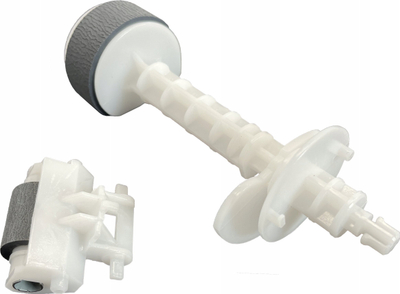 Rrotull letre printeri Epson Shaft Roller LD Assy CC05 EPPI, pjesë origjinale për zëvendësim, gri edhe e bardhë
